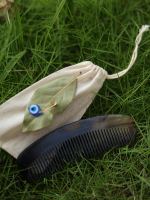 Mistik Terapi Sığır Boynuzu Tarak - Doğal ve Ekonomik Bakım - Orta Kalite